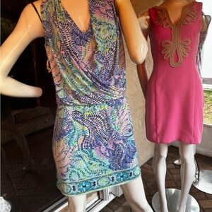Colorful Patterned Sleeveless Dress